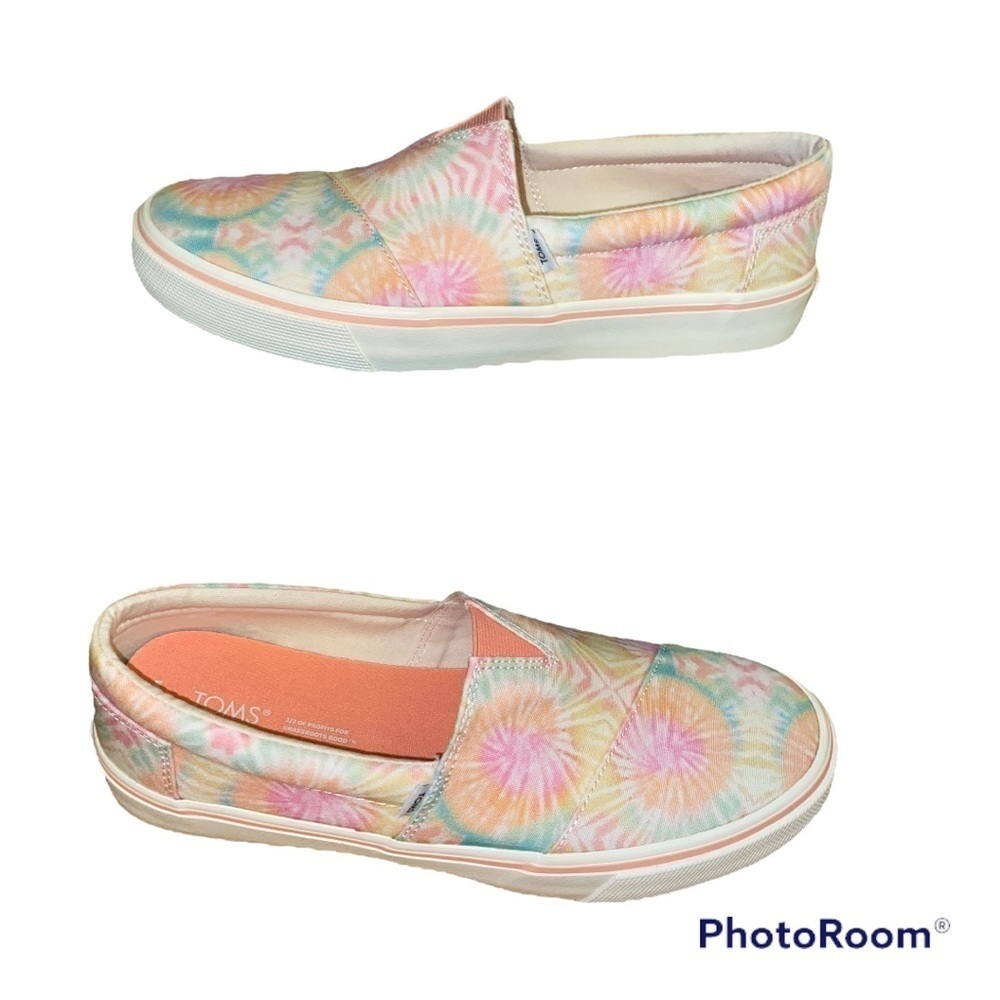 Toms Tie Dye Fenix slip on sneaker